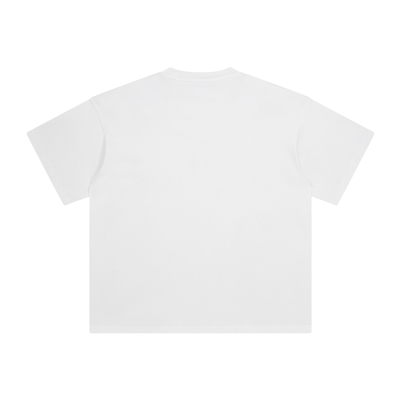 (White) Enzyme Washed Graffiti T-Shirt
