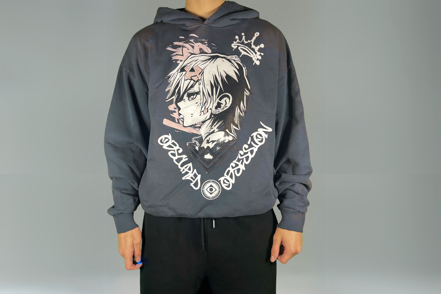 (Blue) Sunfade Hoodie