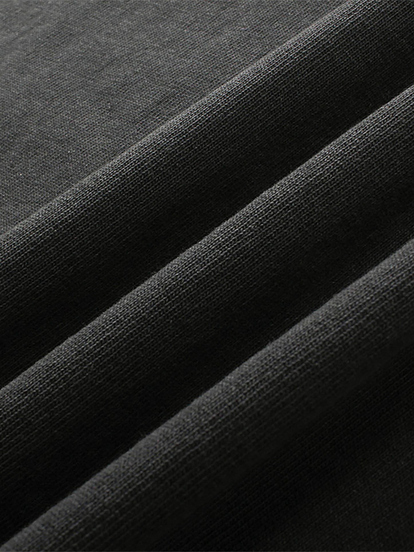 (Black) Enzyme Washed Anime T-Shirt